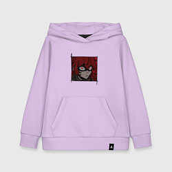 Толстовка детская хлопковая Злой Дилюк, цвет: лаванда