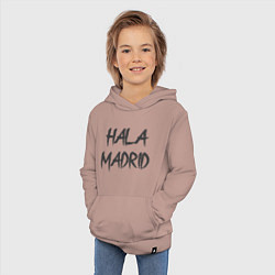 Толстовка детская хлопковая Hala - Madrid, цвет: пыльно-розовый — фото 2