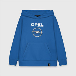 Толстовка детская хлопковая OPEL Pro Racing, цвет: синий