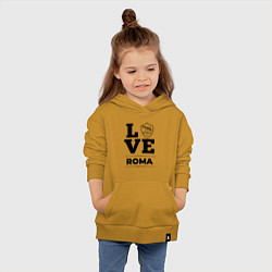 Толстовка детская хлопковая Roma Love Классика, цвет: горчичный — фото 2