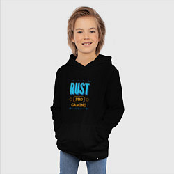 Толстовка детская хлопковая Игра Rust PRO Gaming, цвет: черный — фото 2