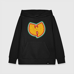 Толстовка детская хлопковая Wu-Tang Colors, цвет: черный