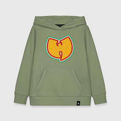 Толстовка детская хлопковая Wu-Tang Colors, цвет: авокадо