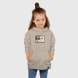 Толстовка детская хлопковая Досье Доктора Ливси, цвет: миндальный — фото 2