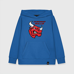 Толстовка детская хлопковая Чикаго Буллз - баскетбол НБА, цвет: синий