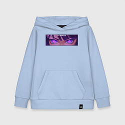 Толстовка детская хлопковая Бог вечности - Шогун Райден, цвет: мягкое небо