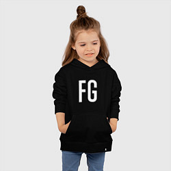 Толстовка детская хлопковая FG - BTS, цвет: черный — фото 2