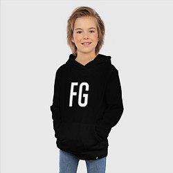 Толстовка детская хлопковая FG - BTS, цвет: черный — фото 2