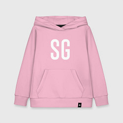 Толстовка детская хлопковая SG - BTS, цвет: светло-розовый