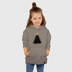 Толстовка детская хлопковая Котоёлка, цвет: утренний латте — фото 2