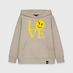 Детская толстовка-худи Smile love
