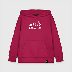 Толстовка детская хлопковая JoJo Bizarre evolution, цвет: маджента