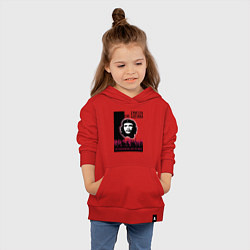 Толстовка детская хлопковая Эрнесто Че Гевара и революция, цвет: красный — фото 2