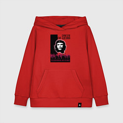 Толстовка детская хлопковая Эрнесто Че Гевара и революция, цвет: красный