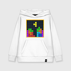 Детская толстовка-худи Tetris
