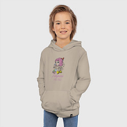 Толстовка детская хлопковая Tatyana - pulp fiction, цвет: миндальный — фото 2