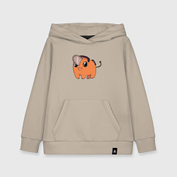 Толстовка детская хлопковая Почита рад, цвет: миндальный