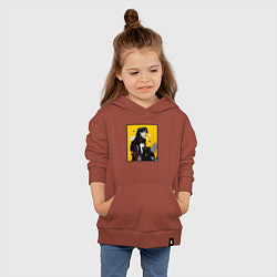 Толстовка детская хлопковая Blade - Honkai Star Rail, цвет: кирпичный — фото 2