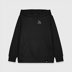 Толстовка детская хлопковая Midjourney, цвет: черный