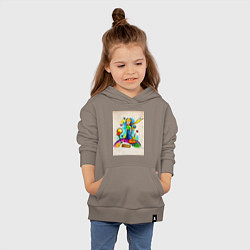 Толстовка детская хлопковая Le Petit Prince, цвет: утренний латте — фото 2