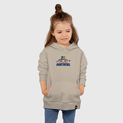 Толстовка детская хлопковая Florida panthers - hockey team, цвет: миндальный — фото 2
