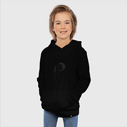 Толстовка детская хлопковая Йен Кёртис Joy Division, цвет: черный — фото 2