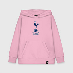 Толстовка детская хлопковая Tottenham Hotspur fc sport, цвет: светло-розовый