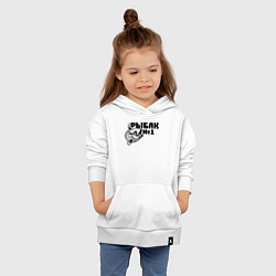 Толстовка детская хлопковая Рыбак 1, цвет: белый — фото 2