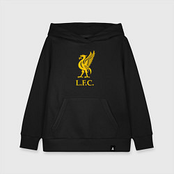 Толстовка детская хлопковая Liverpool sport fc, цвет: черный