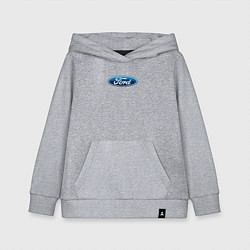 Толстовка детская хлопковая Ford usa auto brend, цвет: меланж