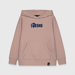 Толстовка детская хлопковая Depeche Mode - personal jesus logo, цвет: пыльно-розовый