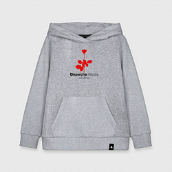 Толстовка детская хлопковая Depeche Mode - Violator album logo, цвет: меланж