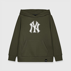 Детская толстовка-худи New York yankees - baseball logo