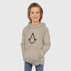 Толстовка детская хлопковая Assassins creed - mirage, цвет: миндальный — фото 2