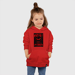 Толстовка детская хлопковая Камина Гуррен Дан, цвет: красный — фото 2
