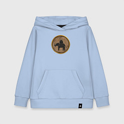 Толстовка детская хлопковая Мятежники-карфагеняне Rome: Total War, цвет: мягкое небо
