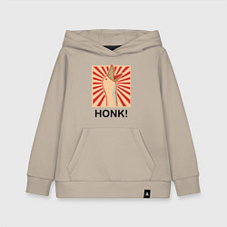 Детская толстовка-худи Гусь honk