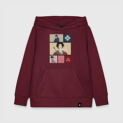 Детская толстовка-худи Самурай Чамплу Мугэн