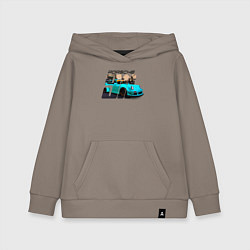 Детская толстовка-худи Немецкий спортивный автомобиль Порше
