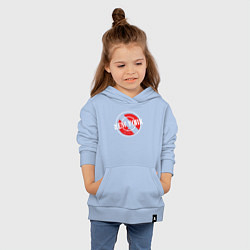 Толстовка детская хлопковая New York seal, цвет: мягкое небо — фото 2