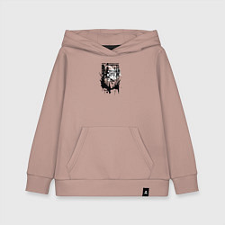 Толстовка детская хлопковая Велоромантика осенью, цвет: пыльно-розовый