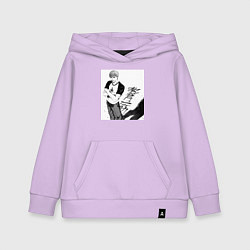 Толстовка детская хлопковая Эйкити Онидзука учитель, цвет: лаванда