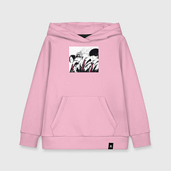 Толстовка детская хлопковая Магия и мускулы Ланс Краун, цвет: светло-розовый