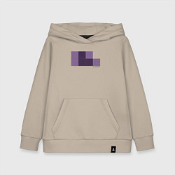 Толстовка детская хлопковая Око Эндердракона, цвет: миндальный
