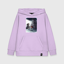 Толстовка детская хлопковая Безработный Рудеус Грейрат, цвет: лаванда
