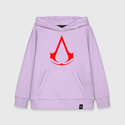 Детская толстовка-худи Red logo of assassins