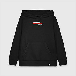 Толстовка детская хлопковая Keep on rocking man, цвет: черный