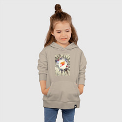 Толстовка детская хлопковая Хвост Феи Люси Хартфилия, цвет: миндальный — фото 2