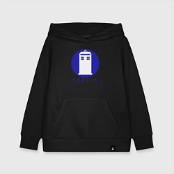 Детская толстовка-худи Blue tardis