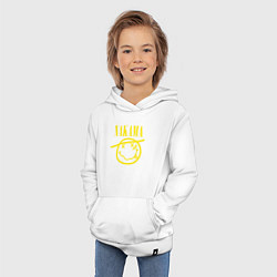 Толстовка детская хлопковая One piece - monkey d luffy by anet-garol, цвет: белый — фото 2